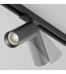 Lamps for 1 phase busbars - Maytoni Focus LED Spotlight for UNITY LED Single Circuit Rail 12W 900lm 4000K Black TR021-1-12B4K-W-D-B - product 4