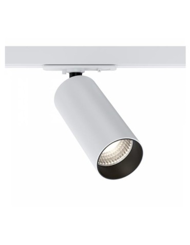 Maytoni Focus LED Spotlight for UNITY LED Single Circuit Rail 12W 900lm 3000K White TR021-1-12W3K-W-D-W