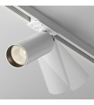 Lamps for 1 phase busbars - Maytoni Focus LED Spotlight for UNITY LED Single Circuit Rail 12W 900lm 3000K White TR021-1-12W3K-W-W - product 3