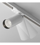 Lamps for 1 phase busbars - Maytoni Focus LED Spotlight for UNITY LED Single Circuit Rail 12W 900lm 4000K White TR021-1-12W4K-W-W - product 4