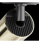 Lamps for 1 phase busbars - Maytoni Focus S Spotlight for UNITY Single-Circuit Rail 1xGU10 10W Black, Gold TR020-1-U-GU10-BG - product 3