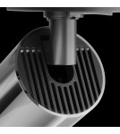 Lamps for 1 phase busbars - Maytoni Focus S Spotlight for UNITY Single-Circuit Rail 1xGU10 10W Black, Graphite TR020-1-U-GU10-BGF - product 3