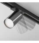 Lamps for 1 phase busbars - Maytoni Focus S Spotlight for UNITY Single-Circuit Rail 1xGU10 10W Black, Graphite TR020-1-U-GU10-BGF - product 4