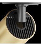 Lamps for 1 phase busbars - Maytoni Focus S Spotlight for UNITY Single Circuit Bus 1xGU10 10W Black, Gold Matte TR020-1-U-GU10-BMG - product 2