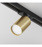 Lamps for 1 phase busbars - Maytoni Focus S Spotlight for UNITY Single Circuit Bus 1xGU10 10W Black, Gold Matte TR020-1-U-GU10-BMG - product 3