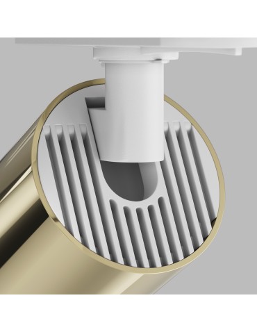 Maytoni Focus S Spotlight for UNITY Single-Circuit Rail 1xGU10 10W White, Gold TR020-1-U-GU10-WG - product 2