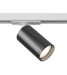 Lamps for 1 phase busbars - Maytoni Focus S Spotlight for UNITY Single-Circuit Rail 1xGU10 10W White, Graphite TR020-1-U-GU10-WGF - product 2