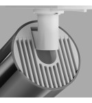 Lamps for 1 phase busbars - Maytoni Focus S Spotlight for UNITY Single-Circuit Rail 1xGU10 10W White, Graphite TR020-1-U-GU10-WGF - product 3