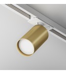 Lamps for 1 phase busbars - Maytoni Focus S Spotlight for UNITY Single-Circuit Rail 1xGU10 10W White, Gold Matte TR020-1-U-GU10-WMG - product 1
