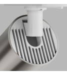 Lamps for 1 phase busbars - Maytoni Focus S Spotlight for UNITY Single-Circuit Rail 1xGU10 10W White, Silver TR020-1-U-GU10-WS - product 2