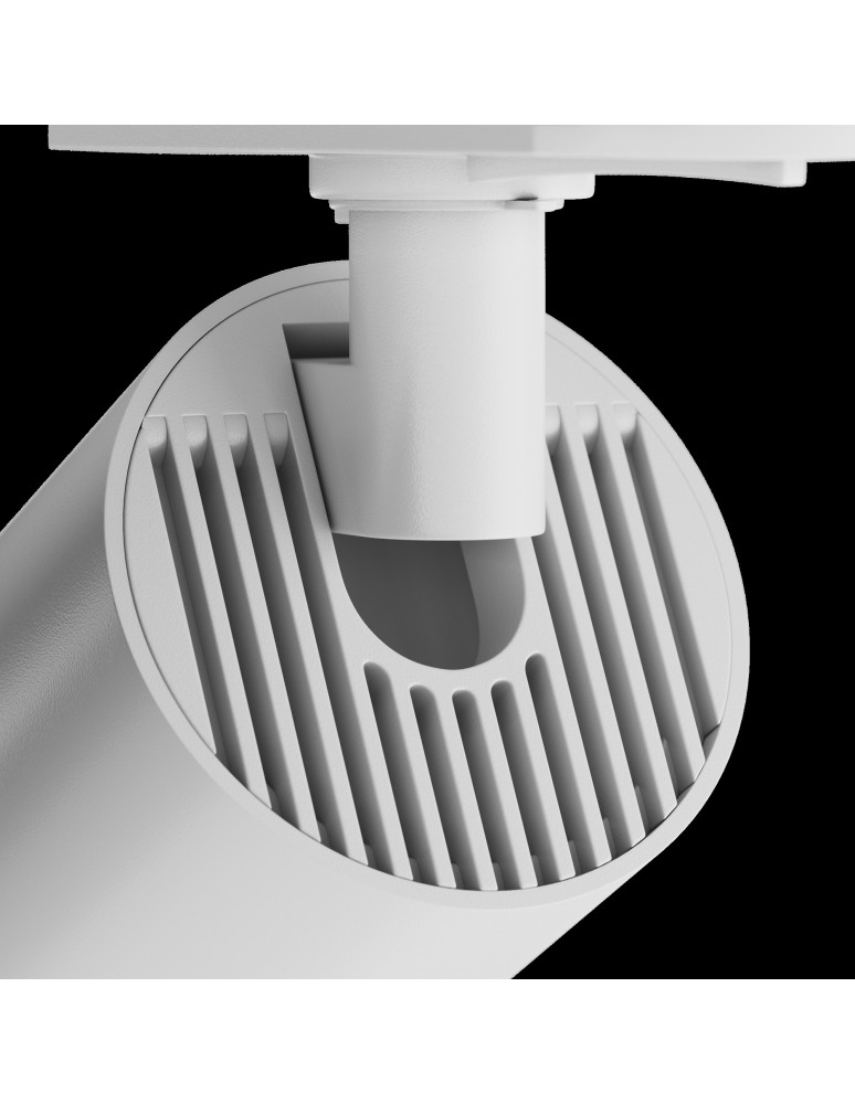 Lamps for 1 phase busbars - Maytoni Focus S Spotlight for UNITY Single Circuit Rail 1xGU10 10W White TR020-1-GU10-W. - product kolory-swiatla.pl 4