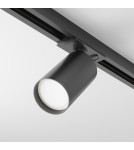 Lamps for 1 phase busbars - Maytoni Focus S Spotlight for UNITY Single Circuit Rail 1xGU10 10W Black TR020-1-GU10-B. - product 1