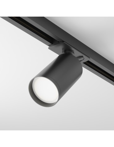 Maytoni Focus S Spotlight for UNITY Single Circuit Rail 1xGU10 10W Black TR020-1-GU10-B.