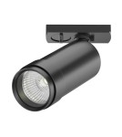 Lamps for 1 phase busbars - Maytoni Focus Zoom Spotlight for UNITY LED single circuit rail 12W 900lm 4000K Black TR021-1-124K-Z-B - product 1