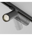 Lamps for 1 phase busbars - Maytoni Focus Zoom Spotlight for UNITY LED single circuit rail 12W 900lm 4000K Black TR021-1-124K-Z-B - product 4