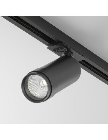 Maytoni Focus Zoom Spotlight for UNITY LED single circuit rail 12W 900lm 3000K Black TR021-1-12B3K-Z-B