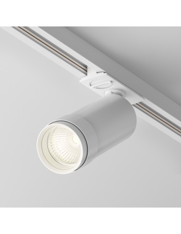 Maytoni Focus Zoom Spotlight for UNITY LED Single Circuit Rail 12W 900lm 3000K White TR021-1-12B3K-Z-D-W