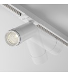 Lamps for 1 phase busbars - Maytoni Focus Zoom Spotlight for UNITY LED Single Circuit Rail 12W 900lm 3000K White TR021-1-12B3K-Z-D-W - product 2