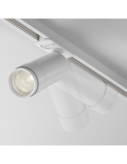 Maytoni Focus Zoom Spotlight for UNITY LED Single Circuit Rail 12W 900lm 3000K White TR021-1-12B3K-Z-D-W - product 2