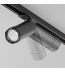 Lamps for 1 phase busbars - Maytoni Focus Zoom Spotlight for UNITY LED Single Circuit Rail 12W 900lm 4000K Black TR021-1-12B4K-Z-D-B - product 2