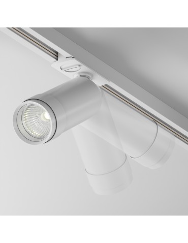 Maytoni Focus Zoom Spotlight for UNITY LED Single Circuit Rail 12W 900lm 4000K White TR021-1-12B4K-Z-D-W - product 2