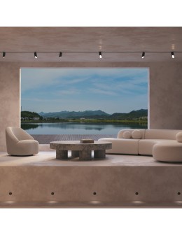 Maytoni Lipari Reflektor do Szyny Jednoobwodowej UNITY 1xGU10 12W Black TR087-1-GU10-B - produkt 2