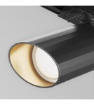 Lamps for 1 phase busbars - Maytoni Lipari UNITY Single Circuit Rail Spotlight 1xGU10 12W Black TR087-1-GU10-B. - product 3