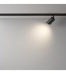Lamps for 1 phase busbars - Maytoni Lipari UNITY Single Circuit Rail Spotlight 1xGU10 12W Black TR087-1-GU10-B. - product 4