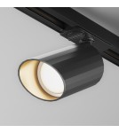Lamps for 1 phase busbars - Maytoni Lipari UNITY Single Circuit Rail Spotlight 1xGU10 12W Black TR087-1-GU10-B. - product 5