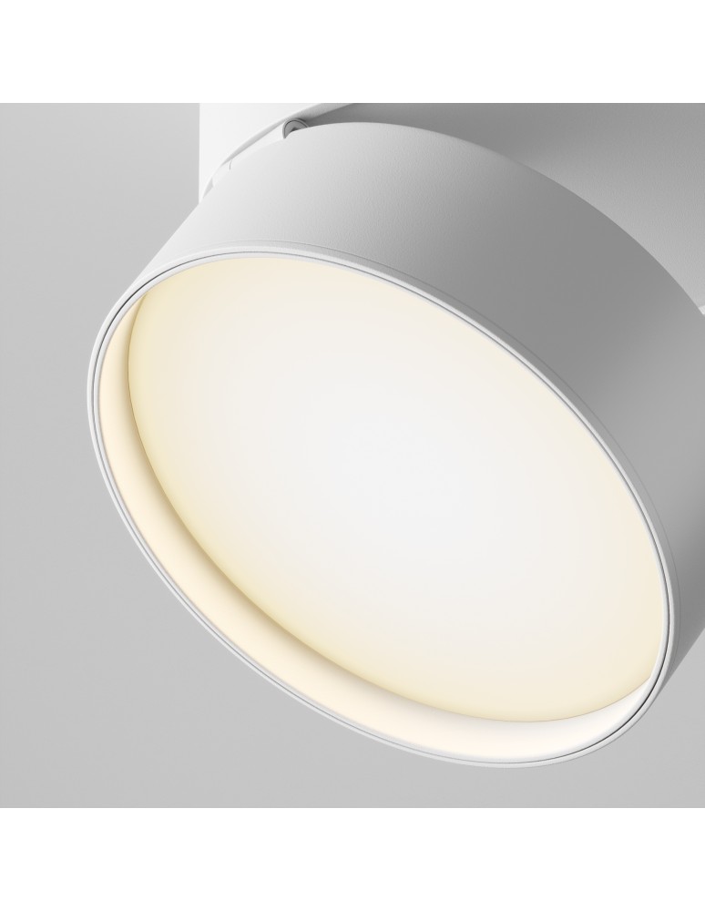 Lamps for 1 phase busbars - Maytoni ONDA UNITY LED 18W 1400lm 3000K White TR007-1-18W3K-W Single Circuit Rail Spotlight. - product kolory-swiatla.pl 2