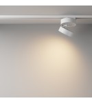 Lamps for 1 phase busbars - Maytoni ONDA UNITY LED 18W 1400lm 3000K White TR007-1-18W3K-W Single Circuit Rail Spotlight. - product 3