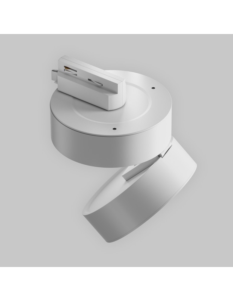 Lamps for 1 phase busbars - Maytoni ONDA UNITY LED 18W 1500lm 4000K White TR007-1-18W3K-W4K Single Circuit Rail Spotlight. - product kolory-swiatla.pl 5