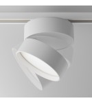 Lamps for 1 phase busbars - Maytoni ONDA UNITY LED 18W 1500lm 4000K White TR007-1-18W3K-W4K Single Circuit Rail Spotlight. - product 6