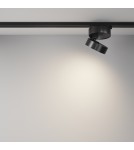 Lamps for 1 phase busbars - Maytoni ONDA UNITY LED Single Circuit Rail Spotlight 18W 1100lm 4000K Black TR007-1-18W3K-B4K - product 4