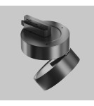 Lamps for 1 phase busbars - Maytoni ONDA UNITY LED Single Circuit Rail Spotlight 18W 1100lm 4000K Black TR007-1-18W3K-B4K - product 6