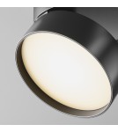 Lamps for 1 phase busbars - Maytoni ONDA UNITY LED 18W 1000lm 3000K Black TR007-1-18W3K-B Single Circuit Rail Spotlight. - product 2