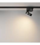 Lamps for 1 phase busbars - Maytoni ONDA UNITY LED 18W 1000lm 3000K Black TR007-1-18W3K-B Single Circuit Rail Spotlight. - product 3