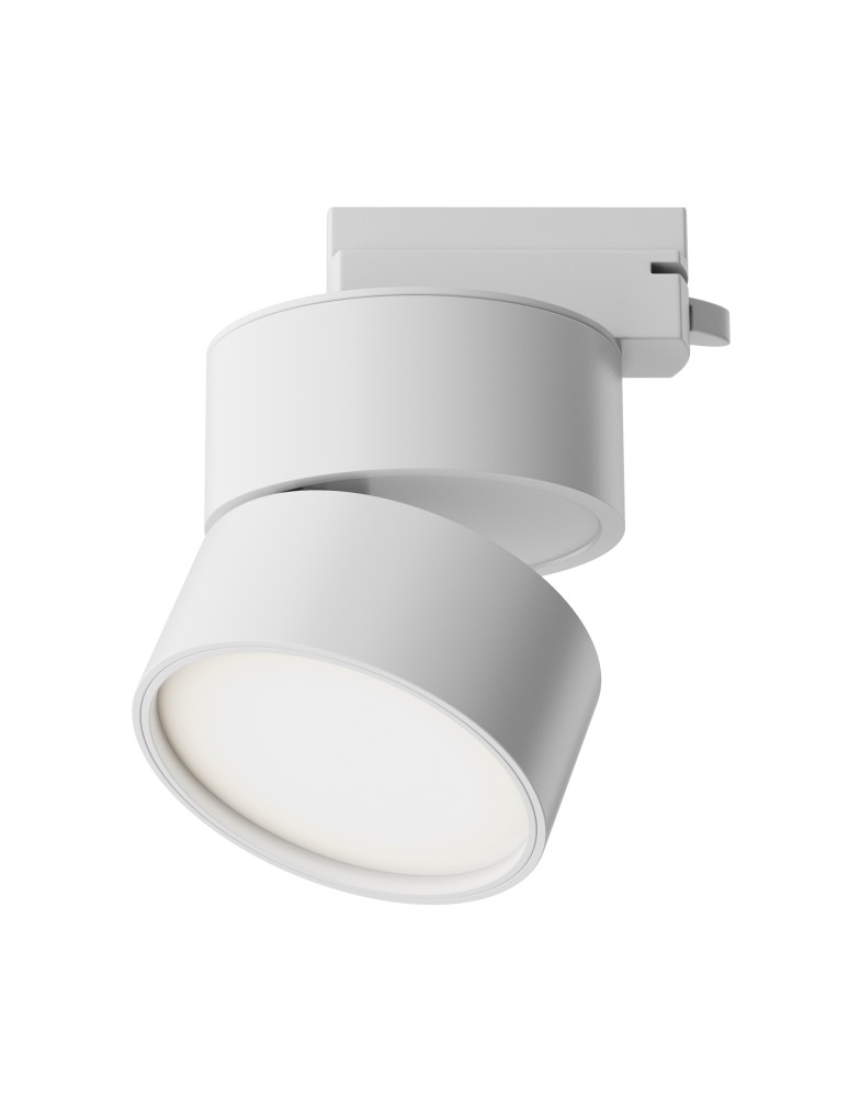 Lamps for 1 phase busbars - Maytoni ONDA UNITY LED 12W 850lm 3000K White TR007-1-12W3K-W Single Circuit Rail Spotlight. - product kolory-swiatla.pl 1