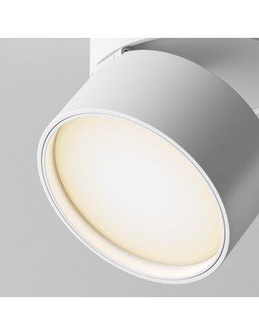 Maytoni ONDA Reflektor do Szyny Jednoobwodowej UNITY LED 12W 850lm 3000K Biały TR007-1-12W3K-W - produkt 2