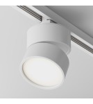 Lamps for 1 phase busbars - Maytoni ONDA UNITY LED 12W 850lm 3000K White TR007-1-12W3K-W Single Circuit Rail Spotlight. - product 4