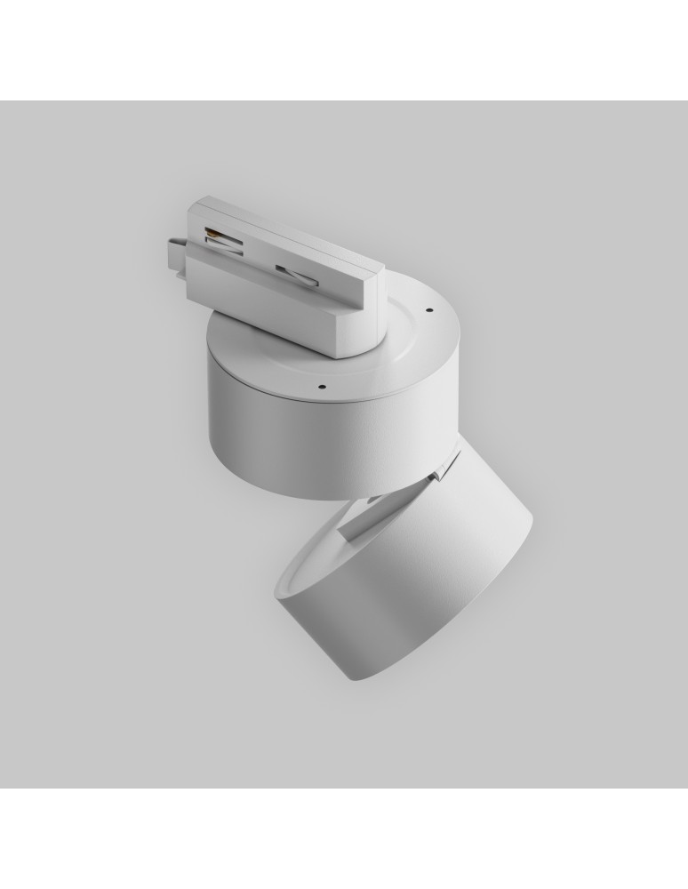 Lamps for 1 phase busbars - Maytoni ONDA UNITY LED 12W 850lm 3000K White TR007-1-12W3K-W Single Circuit Rail Spotlight. - product kolory-swiatla.pl 5