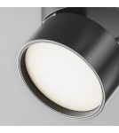 Lamps for 1 phase busbars - Maytoni ONDA UNITY LED 12W 700lm 4000K Black TR007-1-12W4K-B Single Circuit Rail Spotlight. - product 2