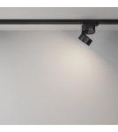 Lamps for 1 phase busbars - Maytoni ONDA UNITY LED 12W 700lm 4000K Black TR007-1-12W4K-B Single Circuit Rail Spotlight. - product 3