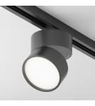 Lamps for 1 phase busbars - Maytoni ONDA UNITY LED 12W 700lm 4000K Black TR007-1-12W4K-B Single Circuit Rail Spotlight. - product 4