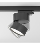 Lamps for 1 phase busbars - Maytoni ONDA UNITY LED 12W 700lm 4000K Black TR007-1-12W4K-B Single Circuit Rail Spotlight. - product 6