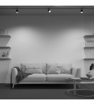 Lamps for 1 phase busbars - Maytoni Orlo UNITY LED 5W single circuit rail spotlight 200lm 3000K Black TR085-1-5W3K-B. - product 5