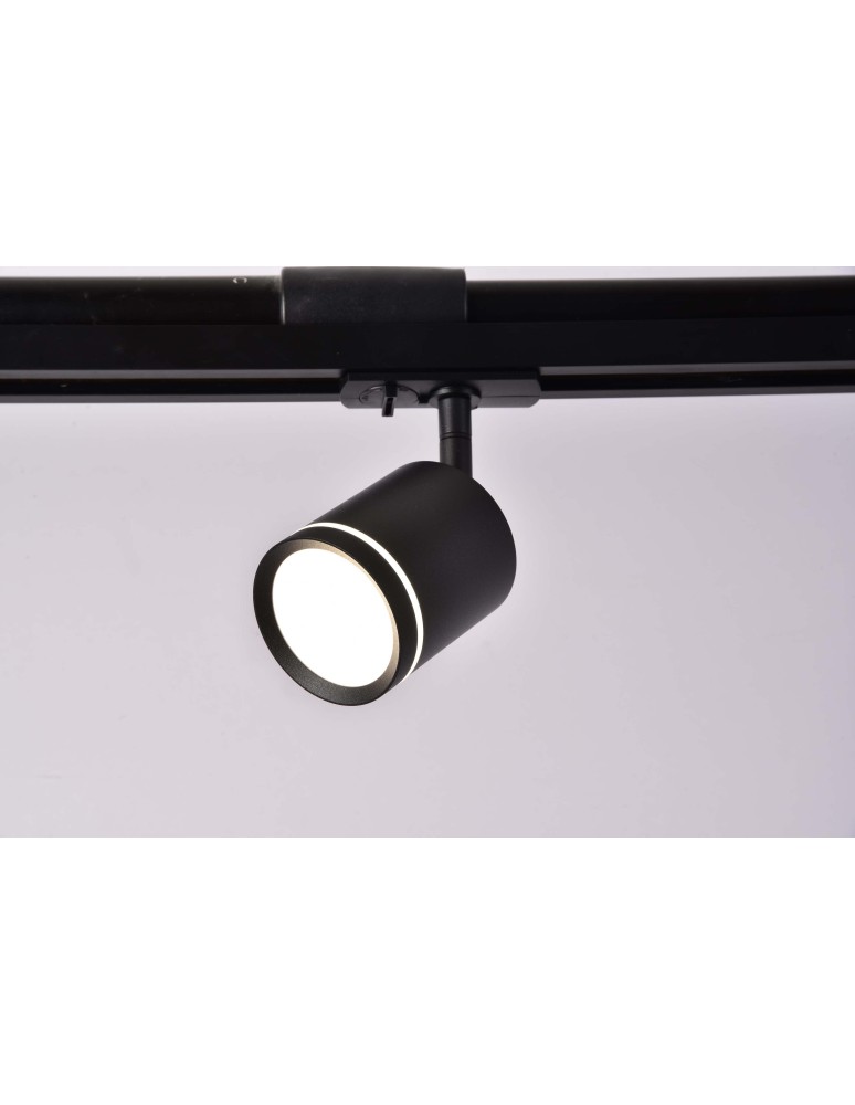 Lamps for 1 phase busbars - Maytoni Orlo UNITY LED 5W Single Circuit Rail Spotlight 200lm 4000K Black TR085-1-5W4K-B - product kolory-swiatla.pl 1