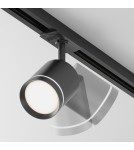 Lamps for 1 phase busbars - Maytoni Orlo UNITY LED 5W Single Circuit Rail Spotlight 200lm 4000K Black TR085-1-5W4K-B - product 5