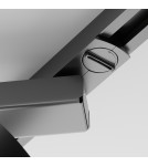 Lamps for 1 phase busbars - Maytoni Rim Spotlight for UNITY LED Single Circuit Rail 12W 650lm 4000K Black TR044-1-12W4K-B. - product 2