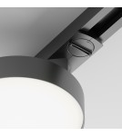 Lamps for 1 phase busbars - Maytoni Zon UNITY LED 12W 840lm 3000K Black TR043-1-12W3K-B Single Circuit Rail Spotlight. - product 3